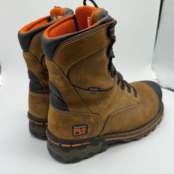 Timberland Pro, Men's Boondock 8" Composite Toe Waterproof Work Boot. Size 9.5M - Picture 7 of 11